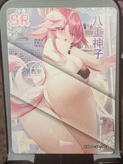 Yae Miko Sakura Story Card Anime Waifu Goddess Story SR SR-013 - Image 1