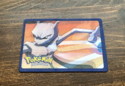 Pokemon Mewtwo 1998 Nintendo Gamefreak Hasbro 3D Lenticular Promo Card - Image 2