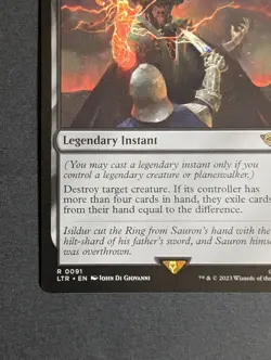 MTG - Isildur's Fateful Strike - NM - Lord of the Rings: Tales of Middle Earth - Image 3
