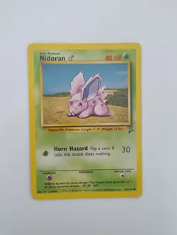 Pokemon Card: Nidoran (male) 83/130 - Base Set 2 - Common (LP) - Image 1