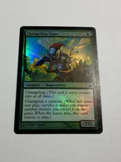 MTG - 1x Changeling Titan - Lorwyn - FOIL - Light Play LP - Magic The Gathering - Image 3