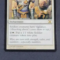 MTG - 1x Mobilization - Tenth (X) Edition - LP - Magic the Gathering Rare White - Image 5