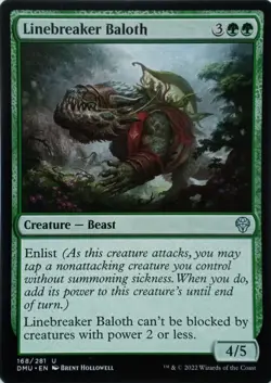 168/281 LINEBREAKER BALOTH UNCOMMON DOMINARIA UNITED MTG CARD - Image 1