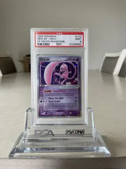 PSA 9 Mew ex Holon Phantoms Holo 100 2006 Pokemon Card - Image 1
