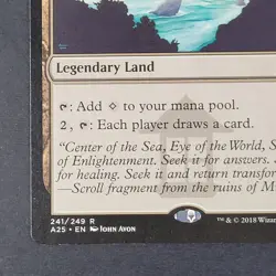 MTG - 1x Mikokoro Center of the Sea - Masters 25 - LP/NM - Magic The Gathering - Image 3