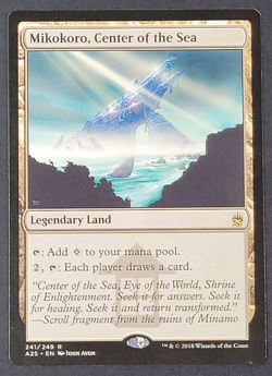 MTG - 1x Mikokoro Center of the Sea - Masters 25 - LP/NM - Magic The Gathering - Image 1