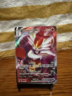 Cinderace Vmax Ultra Rare Rebel Clash 036/192, NM Pokemon Card - Image 1
