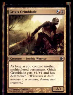 Magic: The Gathering Grixis Grimblade Alara Reborn 134/145 LP 5 Card Lot - Image 1