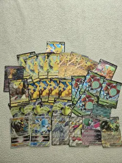 32 Oversized Pokemon Tcg Card Lot BIG CARD BUNDLE CLEAN CARDS - Image 1