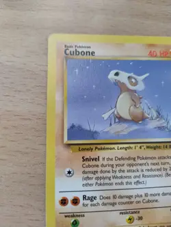Pokemon Card: Cubone 70/130 - Base Set 2 - Common (Near Mint) - Image 3