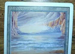 Magic The Gathering * MTG * Underground Sea * Dual Land * Revised 3rd - Image 5