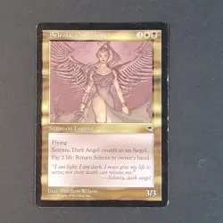 MTG - 1x Selenia Dark Angel - Tempest - Played MP - Vintage Magic The Gathering - Image 2