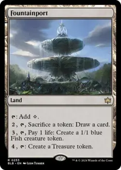 MTG English Fountainport NM Foil Bloomburrow - Image 1