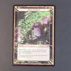 MTG - 1x Roots of all Evil - Oversize - Archenemy - LP - Magic the Gathering - Image 2