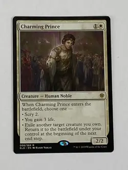 MTG - 1x Charming Prince - Throne of Eldraine - NM - Rare Magic The Gathering #8 - Image 2