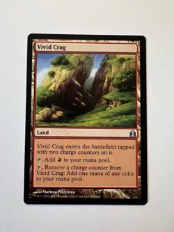 Vivid Crag - MTG Commander 2011 - NM - Image 1