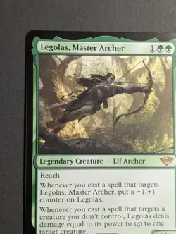 MTG - 1x Legolas Master Archer - NM Pack Fresh - LOTR: Tales of Middle Earth 173 - Image 3