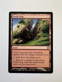 Vivid Crag - MTG Commander 2013 - NM - Image 1
