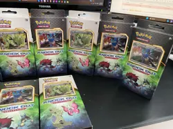 Pokemon KnockOut Collection Tyranitar & Lucario 2017 Bundle - 12 Boxes, 24 packs - Image 4