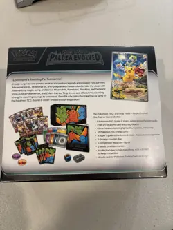 Pokemon Paldea Evolved SV02 ETB Elite Trainer Box New Sealed - Image 2