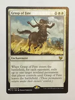 MTG - 1x Grasp of Fate - Mystery Booster: Commander 2015 - NM #3 - Rare - Magic - Image 1