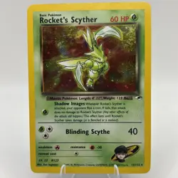 ROCKET'S SCYTHER 2000 POKEMON GYM HEROES RARE HOLO 13/132 LP - Image 1