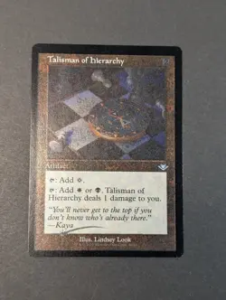 MTG - 1x Talisman of Hierarchy - Modern Horizons 2 MH2 - Etched Retro Border NM - Image 5