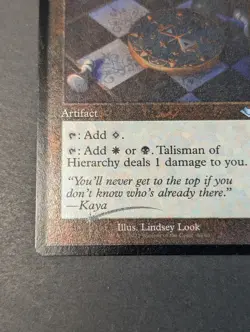MTG - 1x Talisman of Hierarchy - Modern Horizons 2 MH2 - Etched Retro Border NM - Image 3