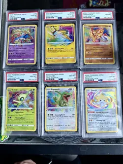 (6) 2020 Pokemon Vivid Voltage Amazing Rare PSA 10 SET Rayquaza Jirachi MINT! - Image 1