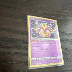 Holo Radiant Alakazam 059/195 Radiant Rare Silver Tempest Pokemon TCG - Image 2