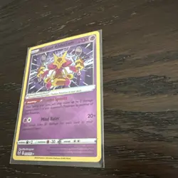 Holo Radiant Alakazam 059/195 Radiant Rare Silver Tempest Pokemon TCG - Image 3