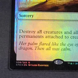 MTG - 1x End Hostilities - Khans of Tarkir - NM - Foil - Magic The Gathering - Image 3