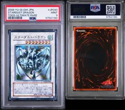 Yu-Gi-Oh! Yugioh PSA9 Stardust Dragon Ultimate Rare - Image 1