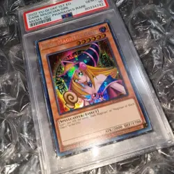 Yu-Gi-Oh! Yugioh PSA10 Dark Magician Girl Pharaoh's Secret Rare - Image 1