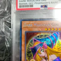 Yu-Gi-Oh! Yugioh PSA10 Dark Magician Girl Pharaoh's Secret Rare - Image 4