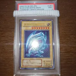 Yu-Gi-Oh! Yugioh PSA9 Blue-Eyes White Dragon 2nd Generation Ultra Rare - Image 1