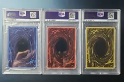 Yu-Gi-Oh! Yugioh PSA10 PSA9 The Egyptian God Cards Stainless Steel 25th - Image 2