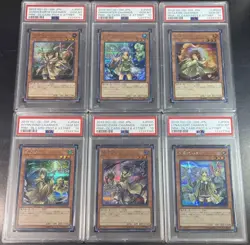 Yu-Gi-Oh! Yugioh Six Attributes Set SE Secret Rare PSA10 - Image 1