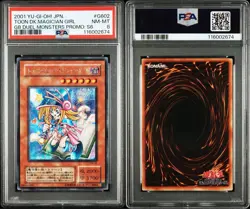 Yu-Gi-Oh! Yugioh PSA8 Toon Dark Magician Girl G6-02 Secret Rare - Image 1