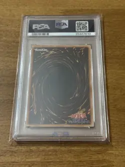 Yu-Gi-Oh! Yugioh PSA9 Red-Eyes Black Dragon Ultra Rare 2nd Generation - Image 2