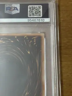 Yu-Gi-Oh! Yugioh PSA9 Red-Eyes Black Dragon Ultra Rare 2nd Generation - Image 4