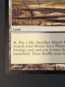 MTG - 1x Marsh Flats - Zendikar - NM/LP - Rare - Fetch Land, Magic The Gathering - Image 5