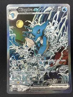 Kingdra ex - SVP131 Scarlet & Violet Black Star Promo Card - NM - POKEMON TCG 1 - Image 1