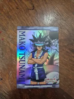 Yugioh Mako Tsunami Character Art Card LDS1 - Image 1