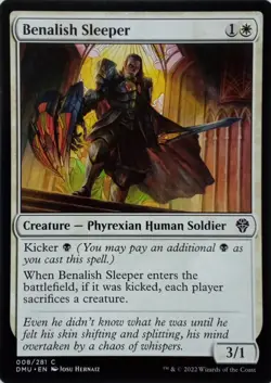 008/281 BENALISH SLEEPER COMMON DOMINARIA UNITED MTG CARD - Image 1
