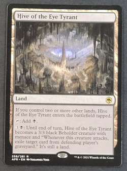 MTG - 1x Hive of the Eye Tyrant - Adventures in the Forgotten Realms - NM Magic - Image 1