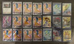 Pokemon Trading Card Collection Holo card lot of 31 including Charizard V - Image 1
