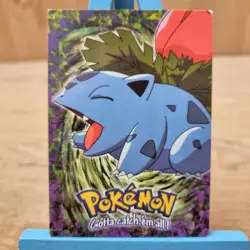 Ivysaur E2 Topps Series Black Back Card Non Holo - Image 1