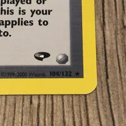 Giovanni 104/132 Gym Challenge Pokemon Card Non Holo Rare NM/LP Nintendo Vintage - Image 3