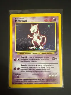 Pokemon Base Set 1999-2000Mew and Mewtwo Card Lot Ultra Rare - Image 3